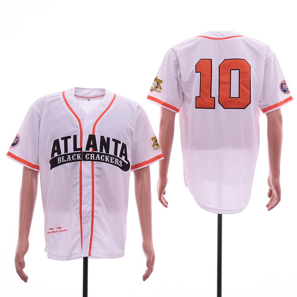 Men Atlanta Braves 10 Jones white Elite MLB Jerseys